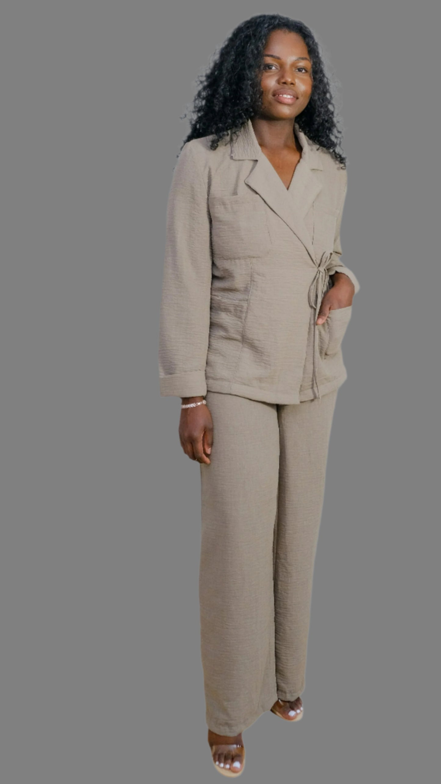 Trouser suit co-ord set