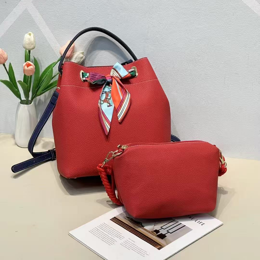 Bucked leather bags