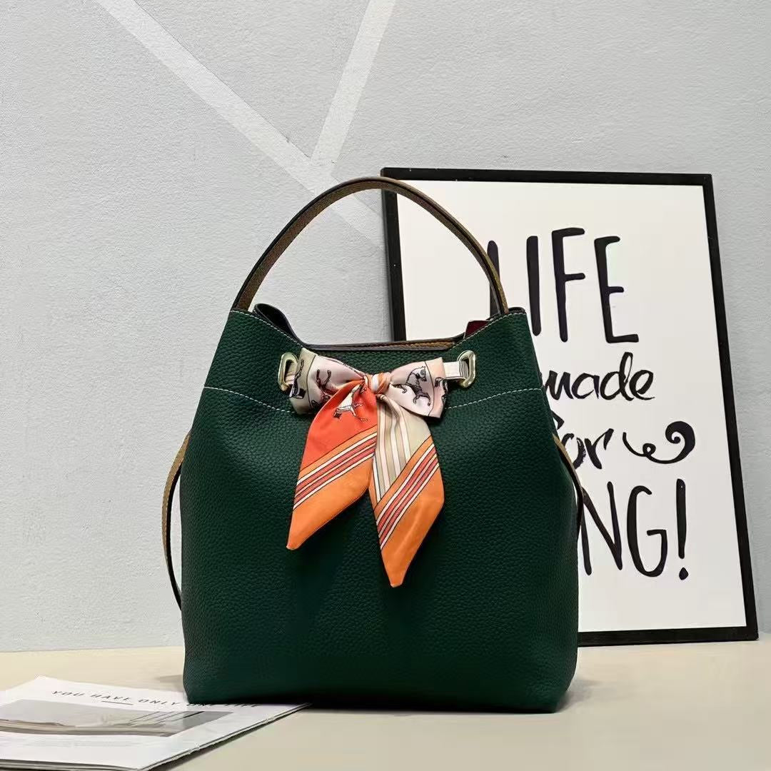 Bucked leather bags