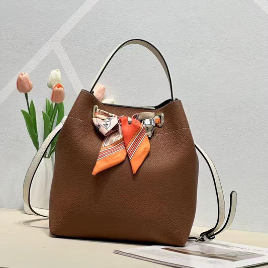 Bucked leather bags