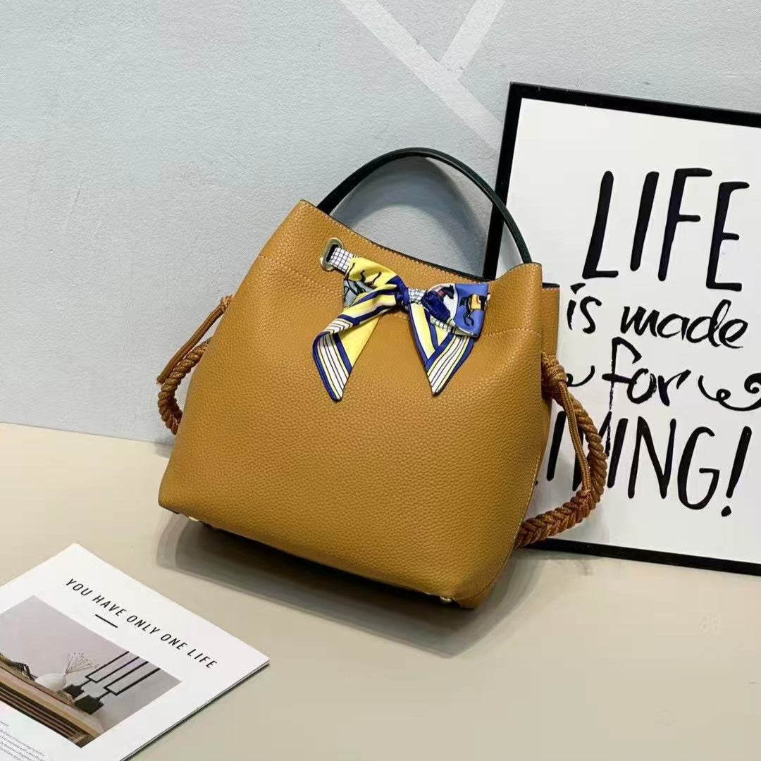 Bucked leather bags
